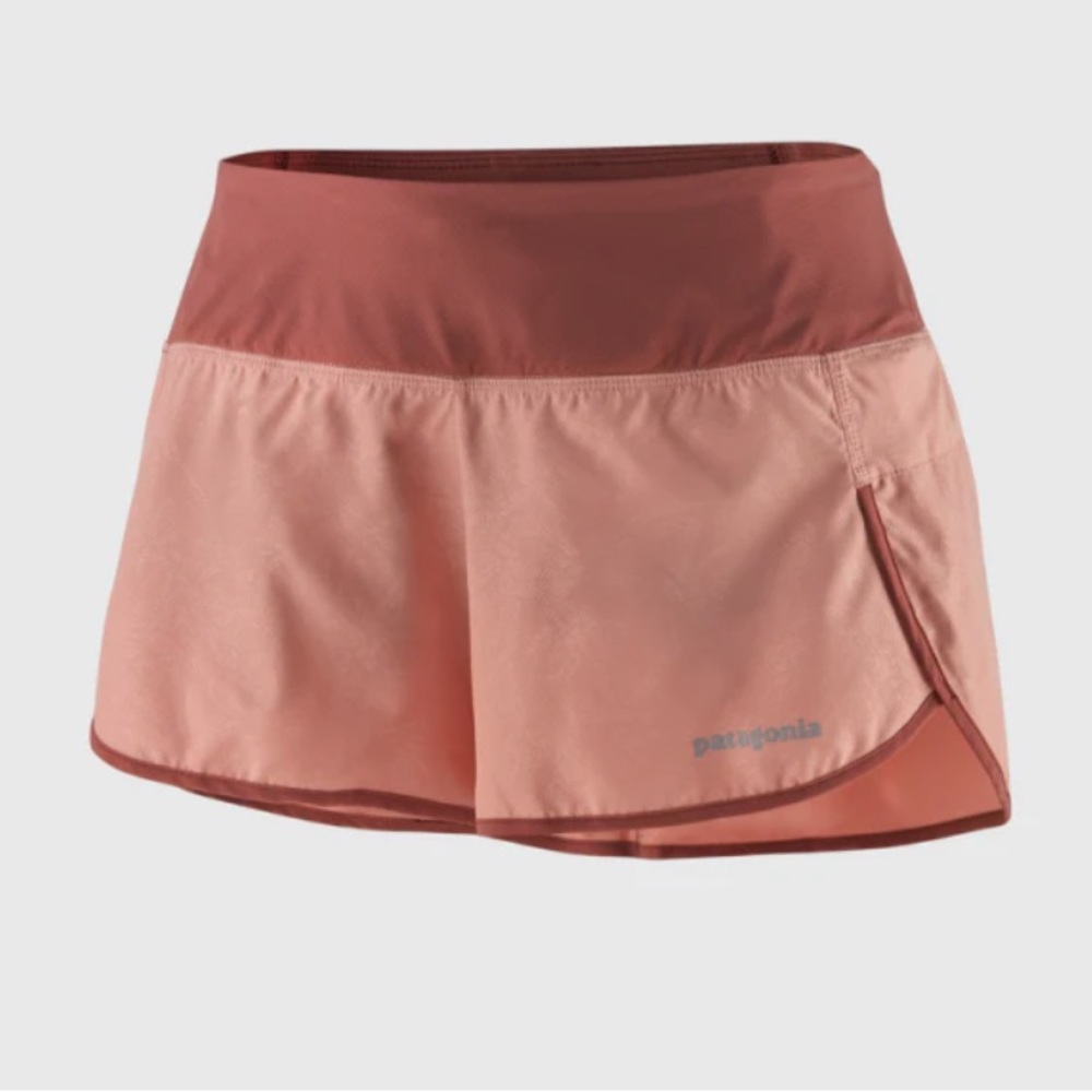 Patagonia Women's Shorts in Pink and Brown